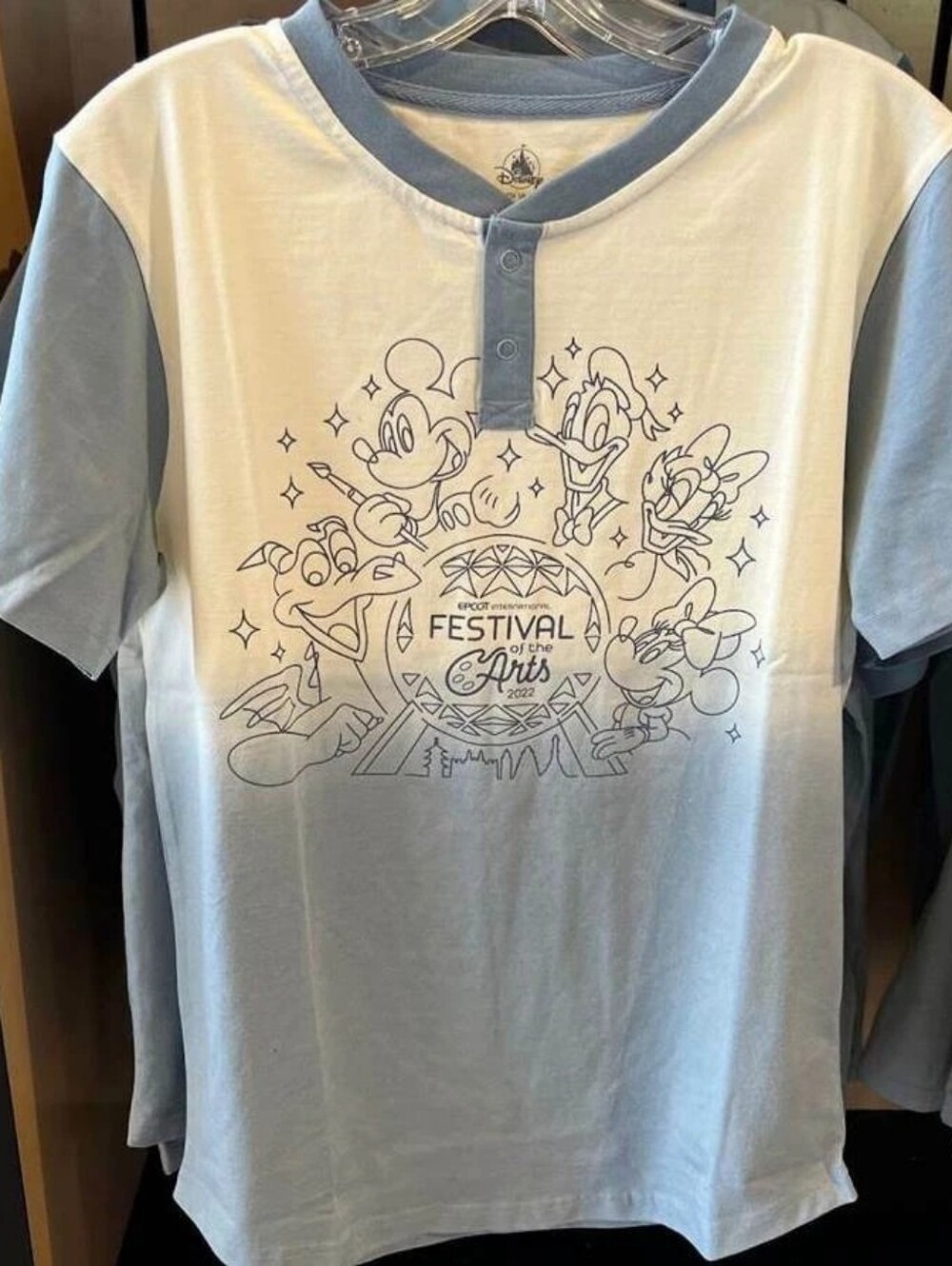 2022 Disney Parks Epcot Festival Of The Arts Shirt Medium